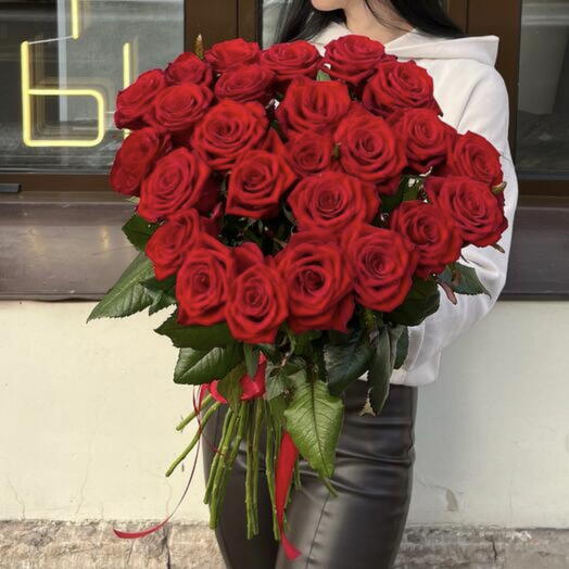bouquet of 25 roses