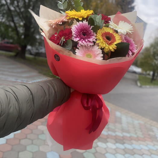 Герберы 9