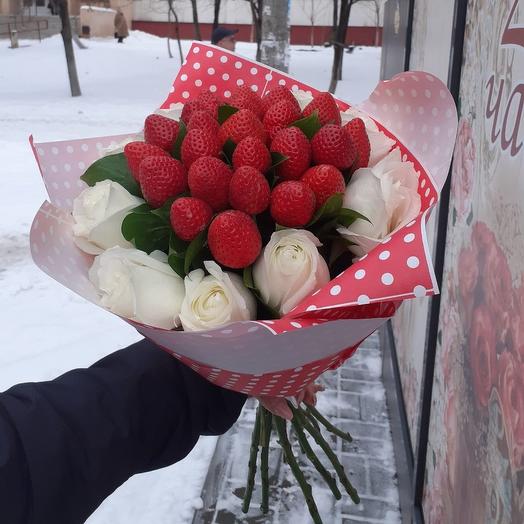 Клубника со сливками )