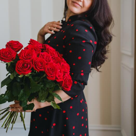 Ramo de rosas rojas