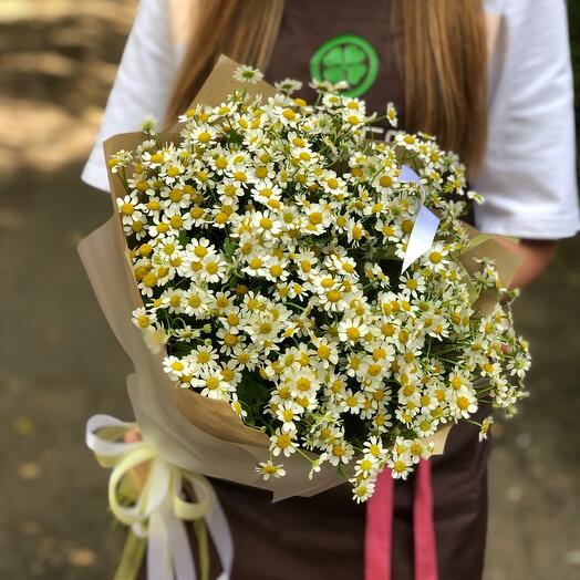 Букет из танацетума