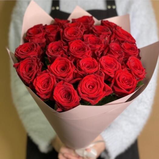 25 rosas rojas Ecuador