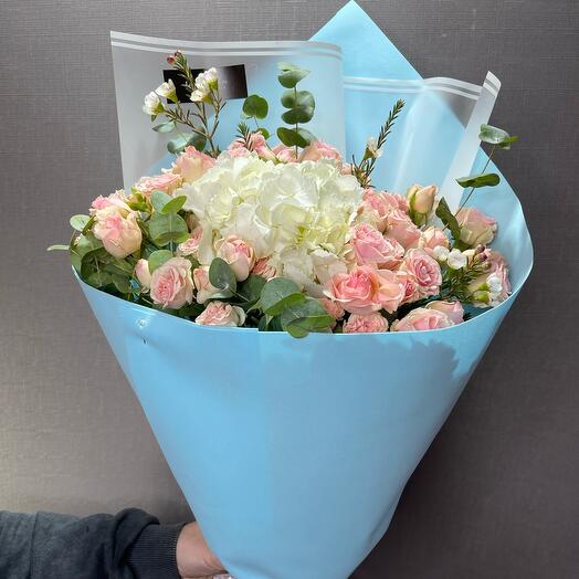 Bouquet Blue cloud