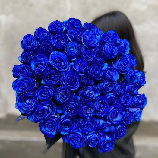 Синий роза 49