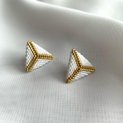 Серьги из бисера