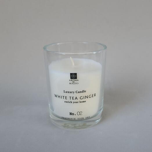 Luxury Candle White tea ginger аромосвеча