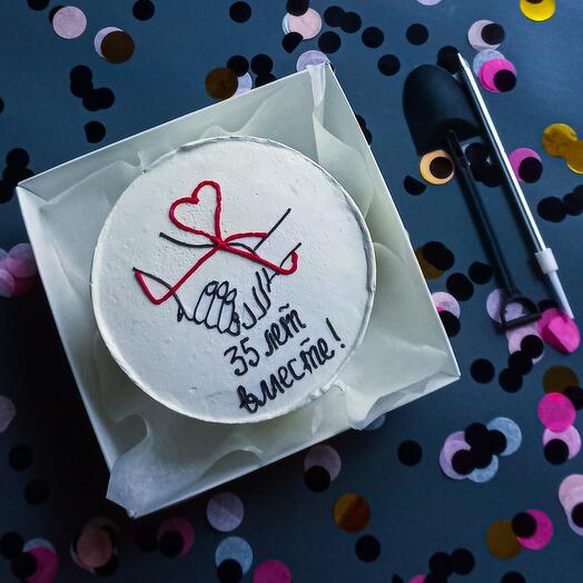 Bento cake for the anniversary