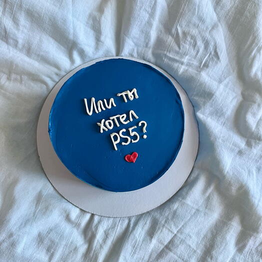 Торт 1 кг с надписью