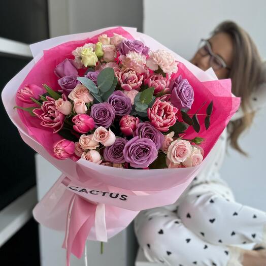 Букет «ДЛЯ НЕЁ» Размер 𝐋