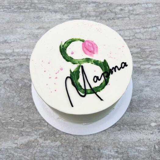Бенто торт «8 марта»