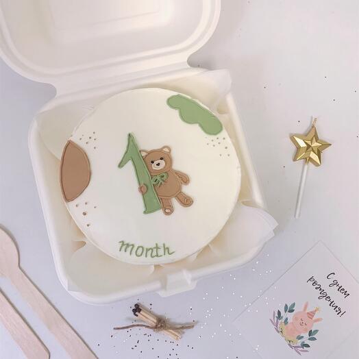 Бенто торт малышу, 1 месяц