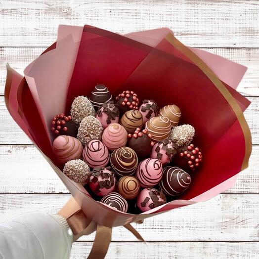 Букет из клубники "В моменте"