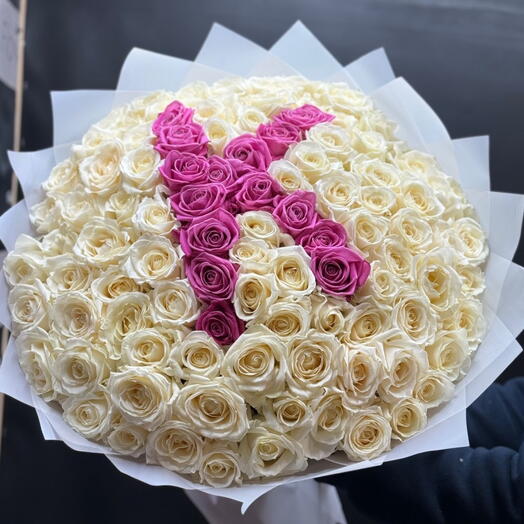 100 letter roses