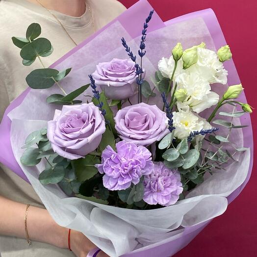 Букет «Черничный пунш»