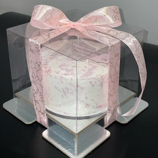 Бенто-торт «Взбитая карамель»