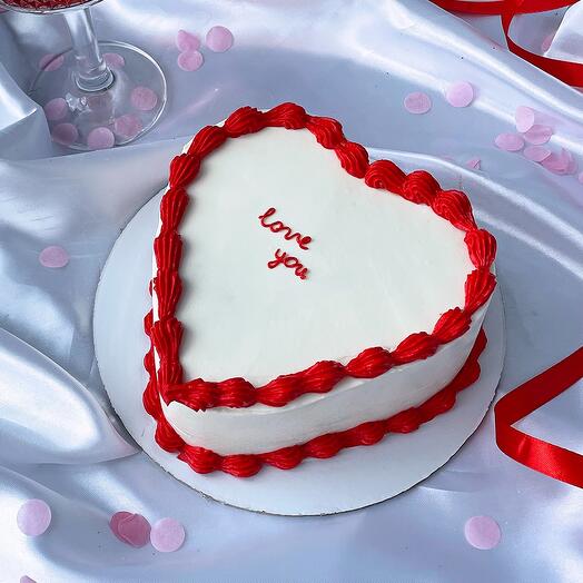 Торт love you