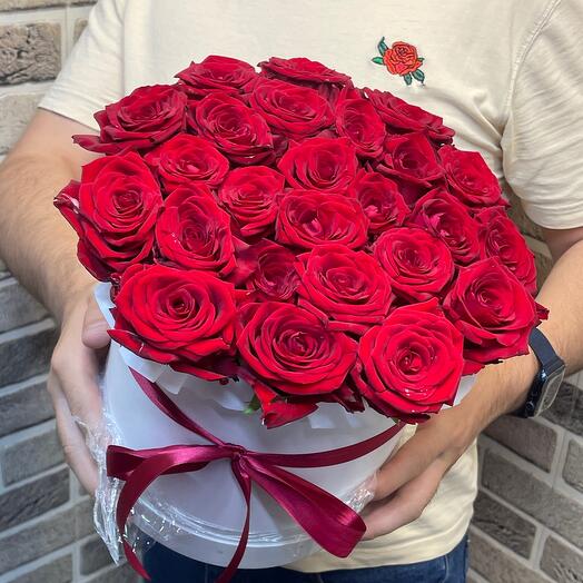 Roses in a box
