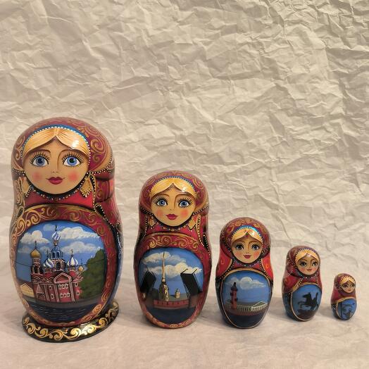 Матрешка из СПб