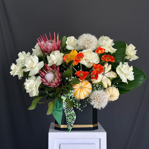 Flowers in a box