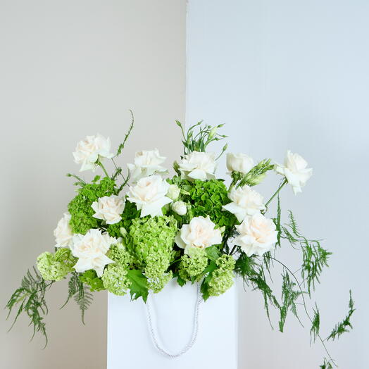 Ivory Dream Flower Arrangement