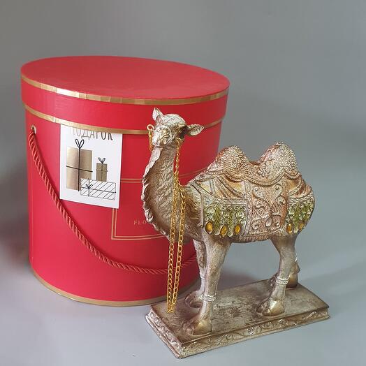 Статуэтка "Верблюд" в подарочной коробке