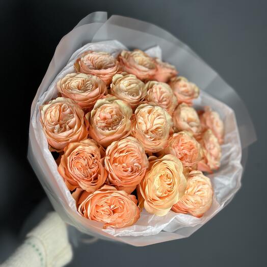 Букет из 19 роз кахала🧡