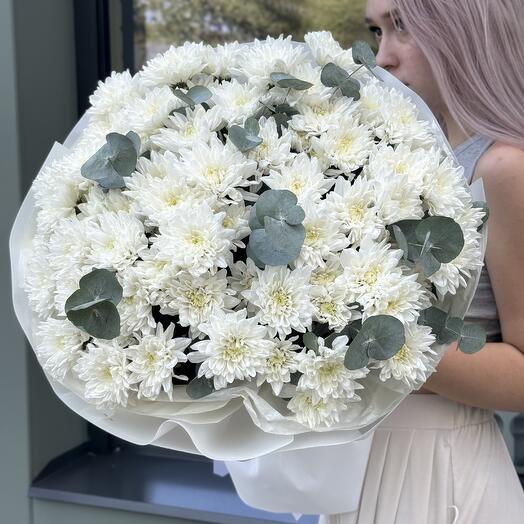 Букет из хризантем