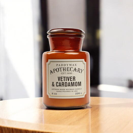 Vetiver   Cardamom Aromatic Candle