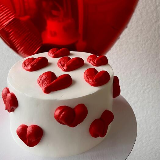 Бенто с крупными сердечками