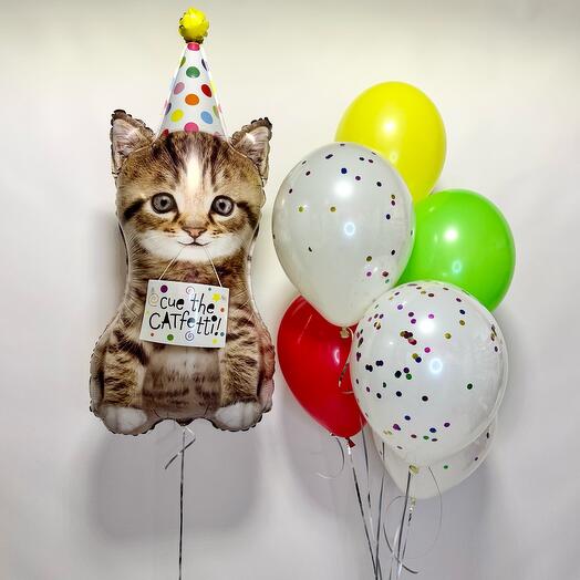 Шары Милый котик