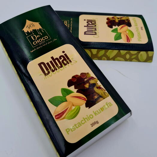 Dubai chocolates PistaKunafa 3 bars set