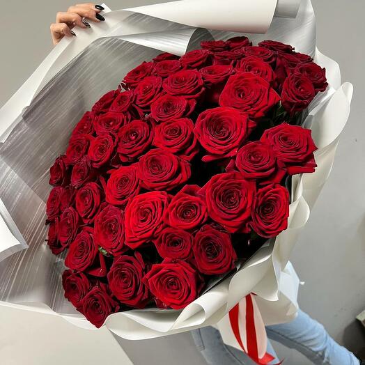 51 red roses