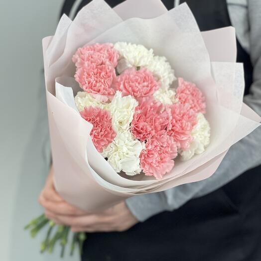 Bouquet of 15 dianthus trees