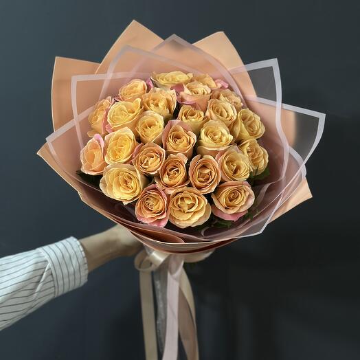 Роза «Мисс Пигги» 25 штук