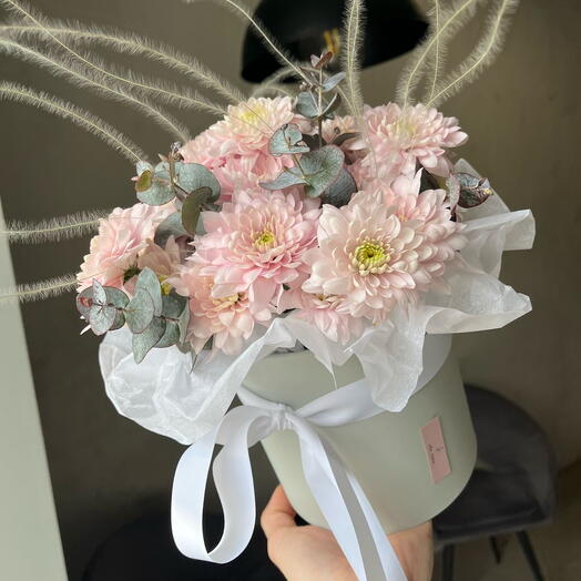 Цветы в коробке