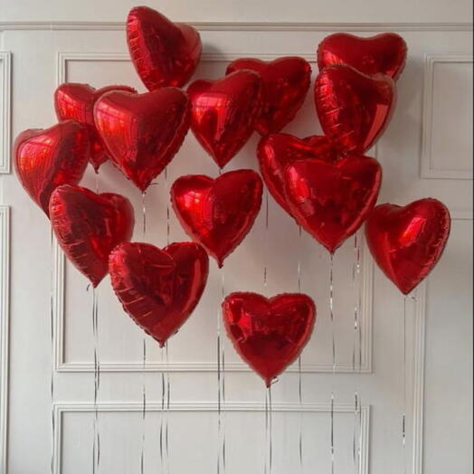 Corazon rojo 15 un
