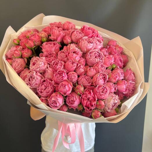 Peony-shaped bush Rose M.BUBBLES PREMIUM