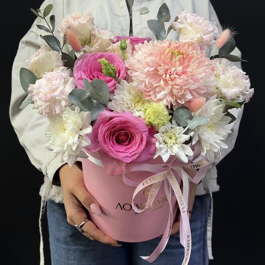Flowers in a box tenderness