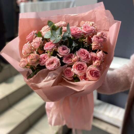 Ramo de delicadas rosas de peonía arbustiva 💕 😍 