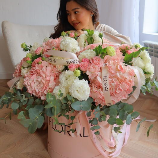 Цветы в коробке XL