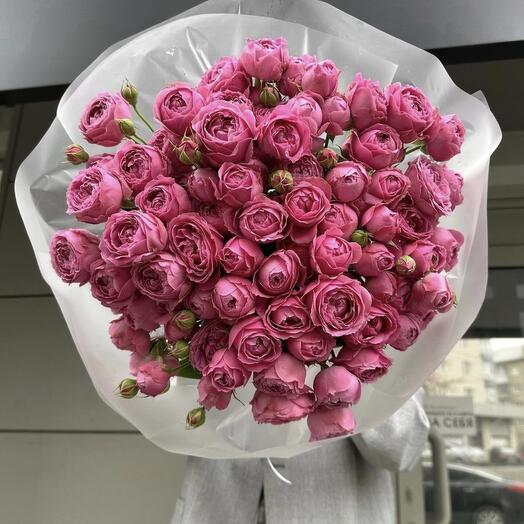 Букет пионовидных кустовых 💕