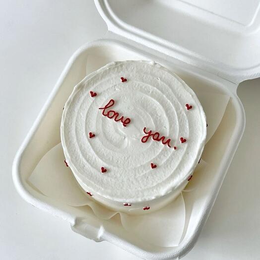 Бенто-торт «love you.»
