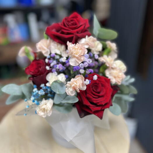 Коробка из 3 роз