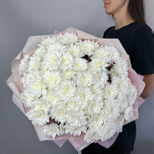 Букет из 13 хризантем