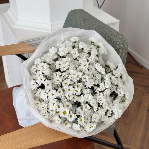 Букет из кустовой хризантемы Сантини🤍🌸