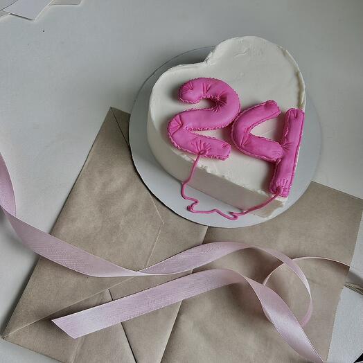 Торт на день рождения, цифра любая🎀