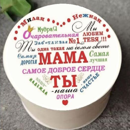 Бенто-мини торт маме