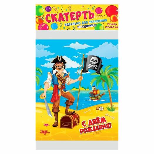 Скатерть одноразовая пират