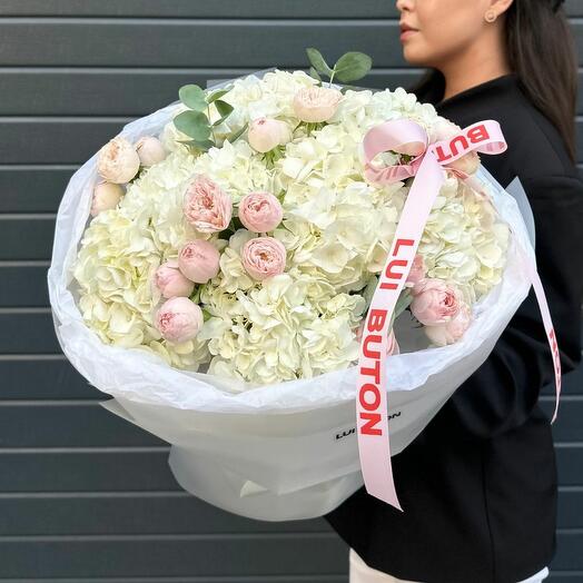 Букет "Кремовые оттенки"