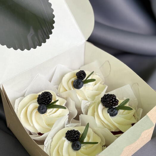 Капкейки 4 шт. Набор